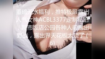 重磅无水福利，推特极限露出人气女神ACBL3377定制私拍，超市饭店公园各种人前露出野战，露出界天花板太顶了 (6)