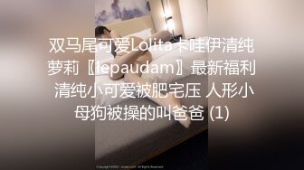 双马尾可爱Lolita卡哇伊清纯萝莉〖lepaudam〗最新福利 清纯小可爱被肥宅压 人形小母狗被操的叫爸爸 (1)