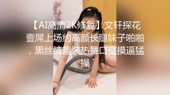 【AI高清2K修复】文轩探花壹屌上场约高颜长腿妹子啪啪，黑丝情趣装热舞口交摸逼猛操