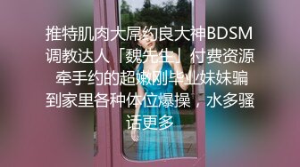 推特肌肉大屌约良大神BDSM调教达人「魏先生」付费资源 牵手约的超嫩刚毕业妹妹骗到家里各种体位爆操，水多骚话更多